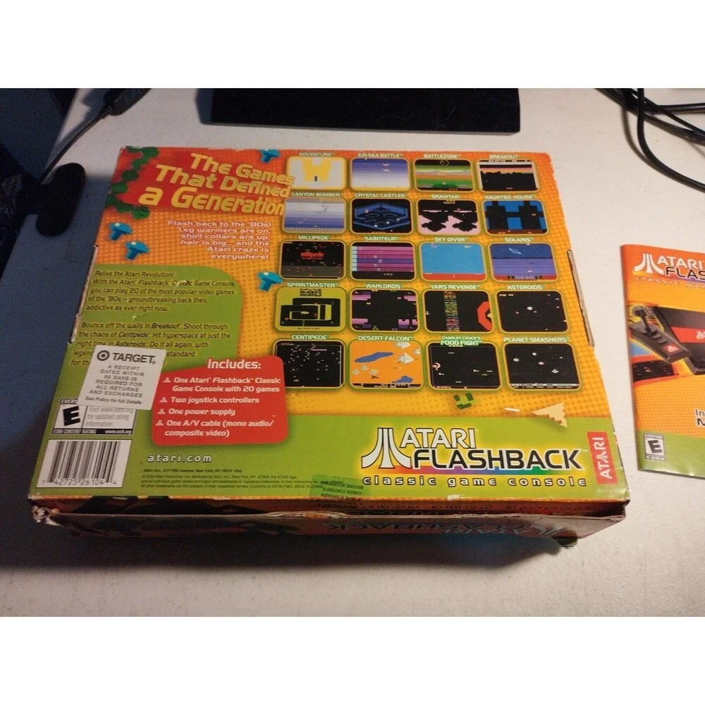 Atari Flashback Classic Game Console - 7800 Inspired - Complete In Box - Tested